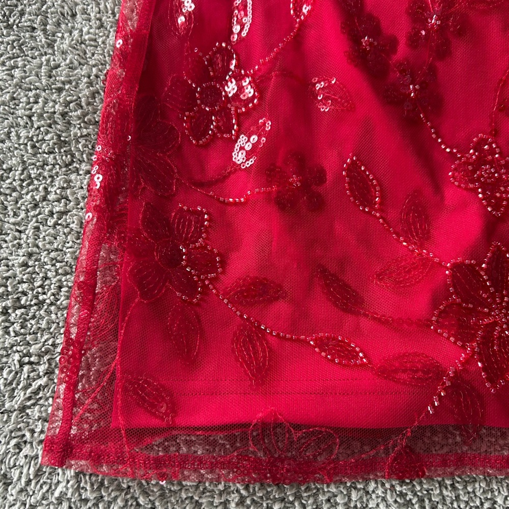 Peppermayo Red Strapless Dress - Picture 6 of 9